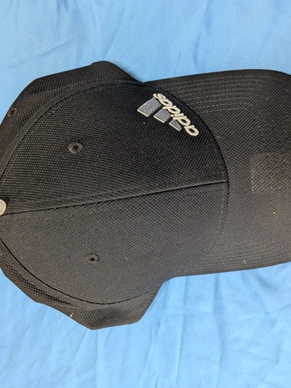 Adidas AEROREADY Black Superlite Stretch Fit Hat Cap Running Golf Size L/XL